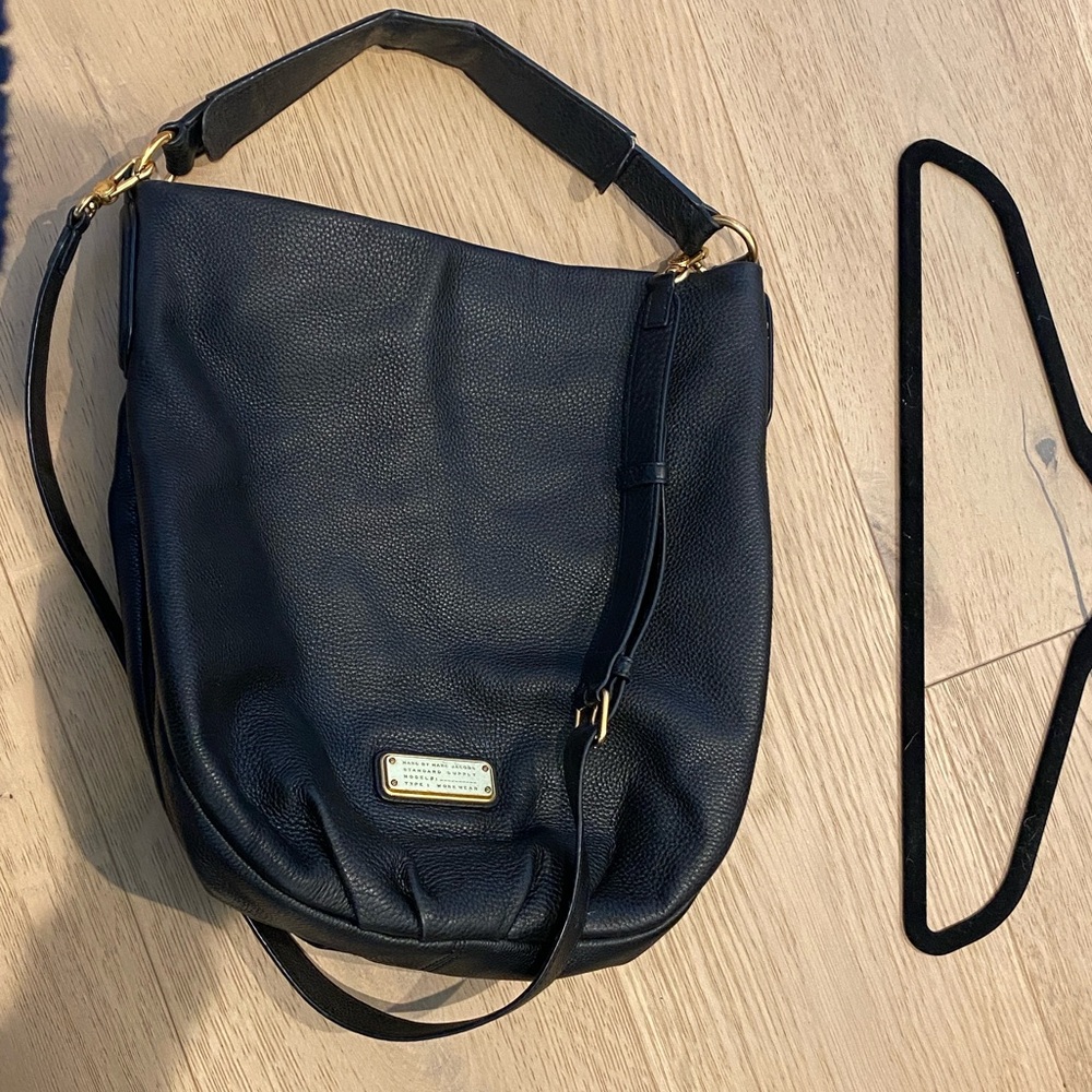 Marc Jacobs Black Leather Shoulder Bag